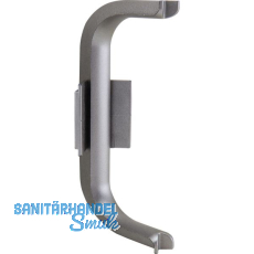 Innenecke Aktor C-Profil, Kunststoff silberfarbig