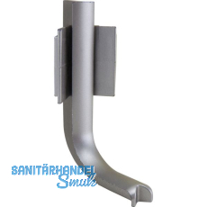 Innenecke Aktor L-Profil, Kunststoff silberfarbig