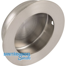 Muschelgriff Edana II � 50 mm, Einlass � 40 mm, Edelstahl geb�rstet