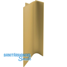 Griffmulde Aktor L-Profil vertikal, Länge 5000 mm, Aluminium gold matt Griffmulde Aktor L-Profil vertikal, Länge 5000 mm, Aluminium gold matt