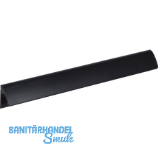 Griff Anhor LA 192 mm, Breite 212 mm, Aluminium schwarz matt eloxiert