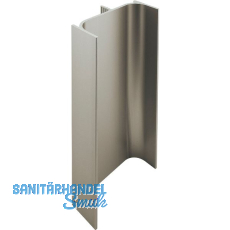 Griffmulde Aktor C-Profil vertikal, L�nge 5000 mm, Aluminium Edelstahl Effekt