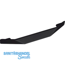 Griff Finn LA 160 mm, Breite 215 mm, ZN schwarz matt