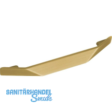 Griff Finn LA 160 mm, Breite 215 mm, ZN gold matt satiniert