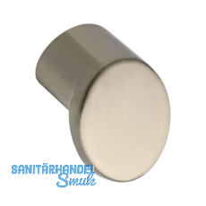 Knopf Fama � 21 mm, Tiefe 21 mm, ZN Edelstahl Effekt