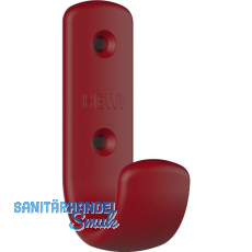 Mantelhaken HEWI 477.90B060 Höhe 72 mm, Polyamid rubinrot matt Mantelhaken HEWI 477.90B060 Höhe 72 mm, Polyamid rubinrot matt