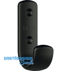 Mantelhaken HEWI 477.90B060 H�he 72 mm, Polyamid tiefschwarz matt