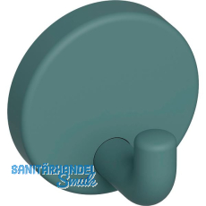 Mantelhaken HEWI 801.90B010 Höhe 40 mm, Polyamid aquablau matt Mantelhaken HEWI 801.90B010 Höhe 40 mm, Polyamid aquablau matt