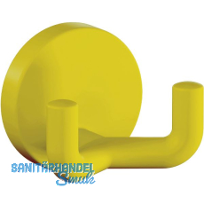 Mantelhaken HEWI 477.90B025 Höhe 50 mm, Polyamid senfgelb matt Mantelhaken HEWI 477.90B025 Höhe 50 mm, Polyamid senfgelb matt
