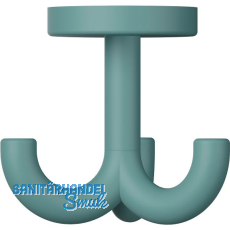 Dreifach-Drehhaken HEWI 477.90B050 H�he 70 mm,Polyamid aquablau matt