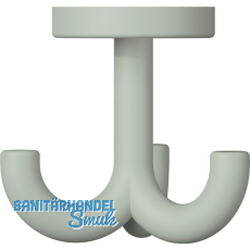 Dreifach-Drehhaken HEWI 477.90B050 H�he 70 mm,Polyamid felsgrau matt