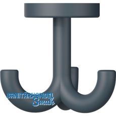 Dreifach-Drehhaken HEWI 477.90B050 H�he 70 mm,Polyamid anthrazit matt