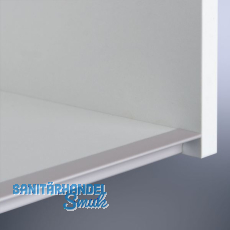 Griffleiste Amros L�nge 5000 mm, abl�ngbar, Aluminium Edelstahl Effekt