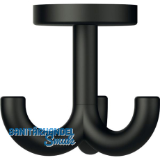 Dreifach-Drehhaken HEWI 477.90B050 H�he 70mm,Polyamid tiefschwarz matt