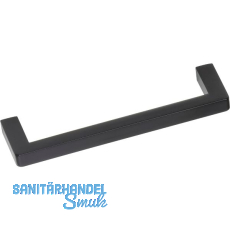 Griff Naoise LA 96 mm, Breite 104 mm, Zinkdruckguss schwarz matt lackiert Griff Naoise LA 96 mm, Breite 104 mm, Zinkdruckguss schwarz matt lackiert