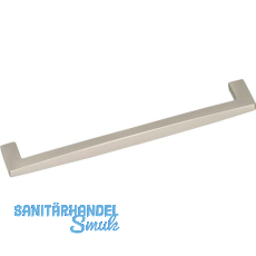 Griff Ellef LA 160 mm, Breite 172 mm, Zinkdruckguss Edelstahl Effekt matt Griff Ellef LA 160 mm, Breite 172 mm, Zinkdruckguss Edelstahl Effekt matt