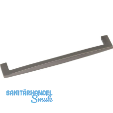 Griff Ellef LA 160 mm, Breite 172 mm, Zinkdruckguss Edelstahl Effekt dunkel Griff Ellef LA 160 mm, Breite 172 mm, Zinkdruckguss Edelstahl Effekt dunkel