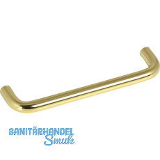 Griff Sulis � 10 mm, LA 128 mm, Breite 138 mm, Stahl vermessingt