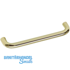 Griff Sulis ø 10 mm, LA 192 mm, Breite 202 mm, Stahl vermessingt Griff Sulis ø 10 mm, LA 192 mm, Breite 202 mm, Stahl vermessingt