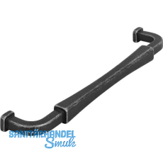 Griff Meret LA 160, Breite 171 mm, Zinkdruckguss eisenf�rbig matt getrommelt