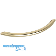 Griff Meduna � 10 mm, LA 192 mm, Breite 225 mm, Stahl vermessingt