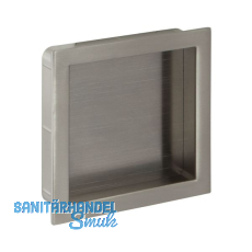 Muschelgriff Ladra Breite 76 mm, Einlassma� 70 x 70 mm, ZN Edelstahl Effekt