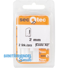 SECOTEC Vitragenhaken selbstklebend wei� SB-2