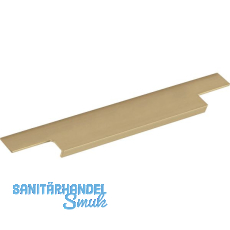 Griffleiste TRIM L�nge 1195 mm, Aluminium, Messing geb�rstet