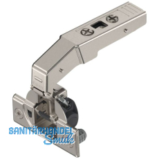 BLUM CLIP top BLUMOTION Stollenscharnier 95�, 3mm gekr�pft mit Feder, Einpressen