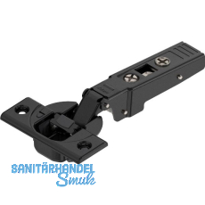BLUM CLIP top BLUMOTION ONYX Profilt�rscharnier 95�, gerade mit Feder, Schrauben
