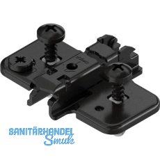 BLUM CLIP ONYX Exzenter Kreuzmontageplatte, Stahl, EXPANDO, Distanz 3 mm BLUM CLIP ONYX Exzenter Kreuzmontageplatte, Stahl, EXPANDO, Distanz 3 mm