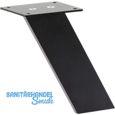 Barkonsole Korfu Höhe 60 x 10 x 170 mm schräg Aluminium schwarz Barkonsole Korfu Höhe 60 x 10 x 170 mm schräg Aluminium schwarz