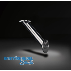 Konsole Brindisi schr�g � 45 mm, H�he 230 mm, Tiefe 230 mm, Edelstahl geb�rstet