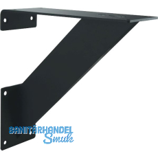 Barkonsole Korfu Korpus Plus 220 x 220 mm schr�g Stahl schwarz