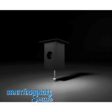 Barkonsole Jumbo Power Station 80 x 80 x 170 gerade Aluminium schwarz Barkonsole Jumbo Power Station 80 x 80 x 170 gerade Aluminium schwarz