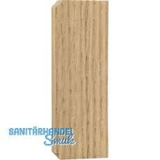 Endkappen Holz C-Profil, Eiche roh