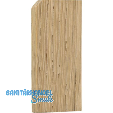 Endkappen Holz L-Profil, Eiche roh