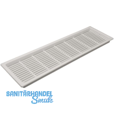 Lüftungsgitter 171 x 42 mm Kunststoff Weiß Lüftungsgitter 171 x 42 mm Kunststoff Weiß