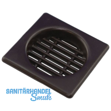 Lüftungsgitter ø 36 mm/43 x 43 mm Kunststoff Braun Lüftungsgitter ø 36 mm/43 x 43 mm Kunststoff Braun