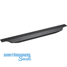 Griffleiste Kontur Länge 795 mm, Aluminium schwarz eloxiert Griffleiste Kontur Länge 795 mm, Aluminium schwarz eloxiert
