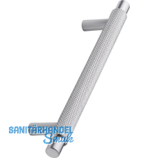 Griff Manor � 14 mm, LA 128 mm, Breite 182 mm, Zinkdruckguss Edelstahl Effekt