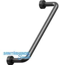 Griff Lounge ø 7 mm, LA 128 mm, Breite 142 mm, Zinkdruckguss schwarz matt Griff Lounge ø 7 mm, LA 128 mm, Breite 142 mm, Zinkdruckguss schwarz matt