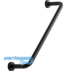 Griff Lounge ø 7 mm, LA 160 mm, Breite 174 mm, Zinkdruckguss schwarz matt Griff Lounge ø 7 mm, LA 160 mm, Breite 174 mm, Zinkdruckguss schwarz matt