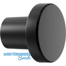 Knopf Dot � 30 mm, Tiefe 26 mm, Zinkdruckguss schwarz matt