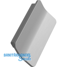 Griff Leaf LA 64 mm, Breite 85 mm, Zinkdruckguss Edelstahl Effekt Griff Leaf LA 64 mm, Breite 85 mm, Zinkdruckguss Edelstahl Effekt