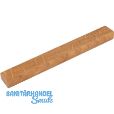 Griff Trim 1410 LA 128 mm, Breite 168 mm, Eiche lackiert