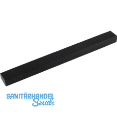 Griff Trim 1410 LA 160 mm, Breite 200 mm, Esche schwarz gebeizt