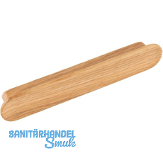 Griff Tuba LA 128 mm, Breite 156 mm, Eiche lackiert