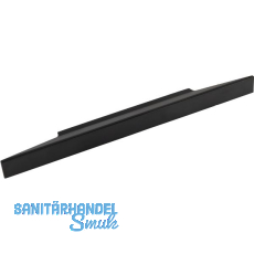 Griff Facet LA 96 mm, Breite 220 mm, Aluminium schwarz matt