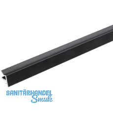 ALUMIS Sockelsystem Lüftungslamellen 5000 mm schwarz ALUMIS Sockelsystem Lüftungslamellen 5000 mm schwarz